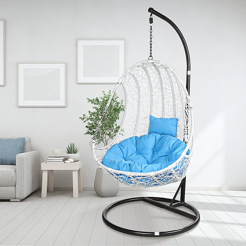 Coussin de siège d'extérieur Dakota Fields, Bleu