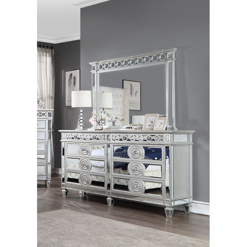 Commode, miroir