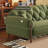 Green Polyester Modular Sofa cushion couch-376989635-376989663-376989633