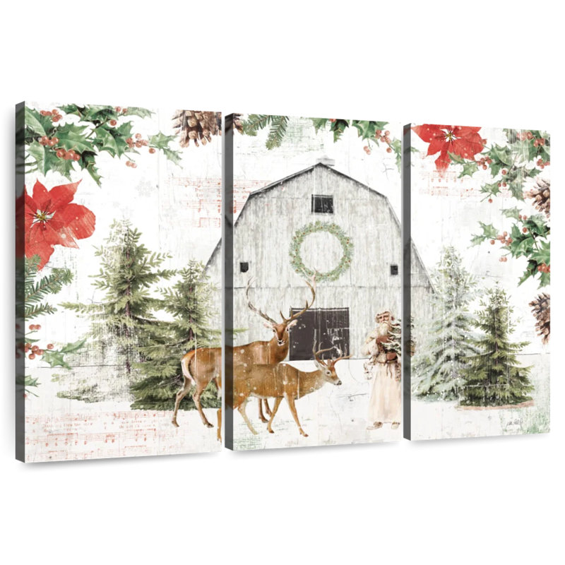 Wooded Holiday I, H 24 po x l 38 po