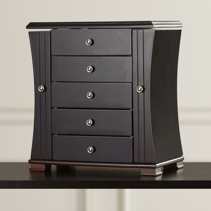 Wood Jewelry Box +, Espresso