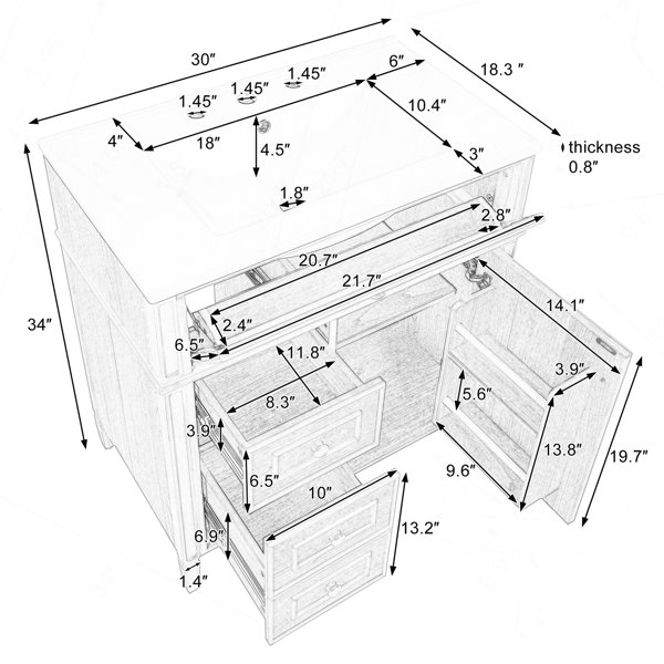 Dimensions du produit