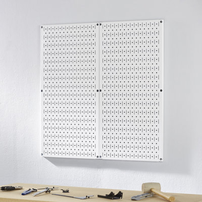 Panneau perforé en acier de 32 po x 32 po