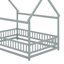 Lit en bois avec toit House House-1070884632-1070884630