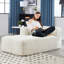 Canapé-lit en chenille Minimalist-1018359590