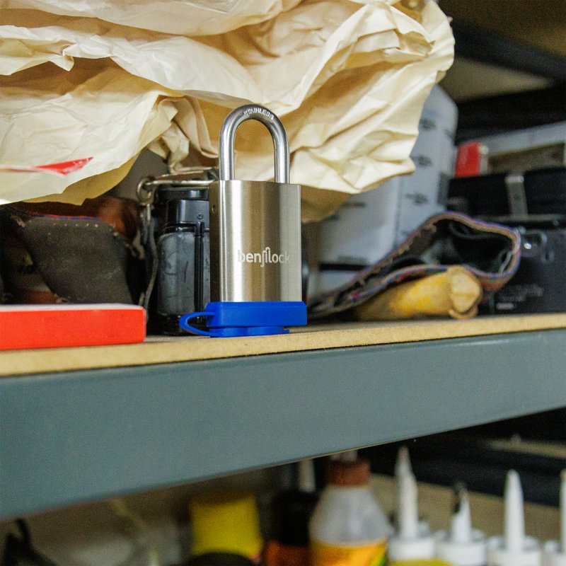 Stainless Steel Fingerprint Padlock