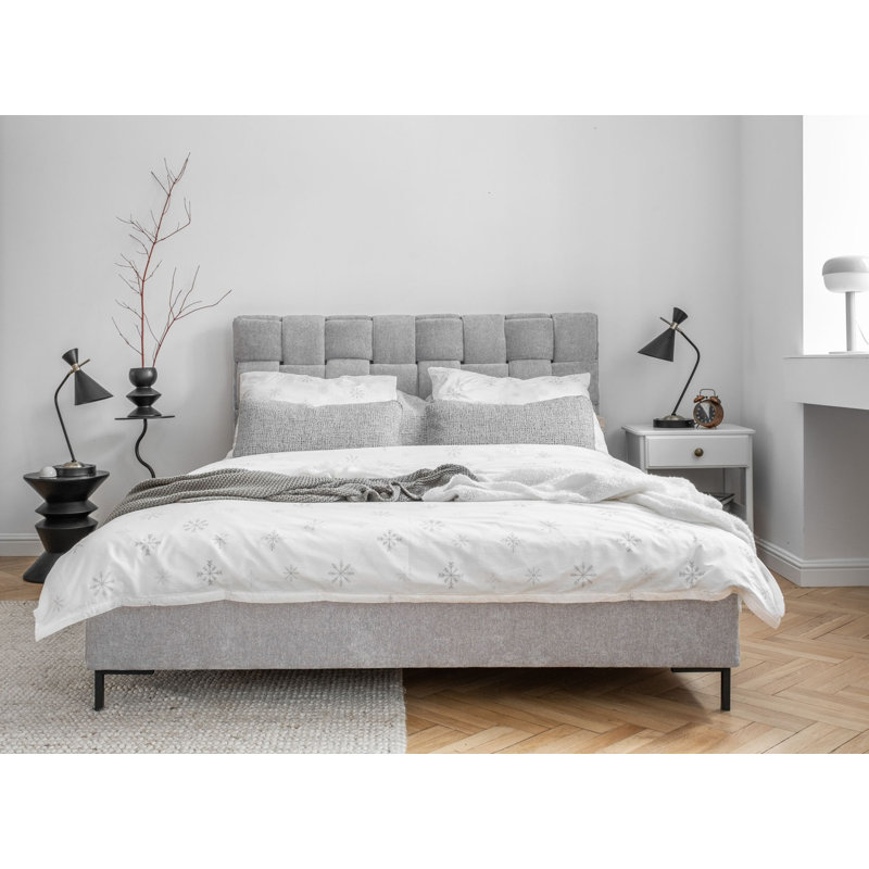 Eve Bed, European Double (4'6), Beige