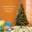 6' Tall Prelit Black Christmas Tree