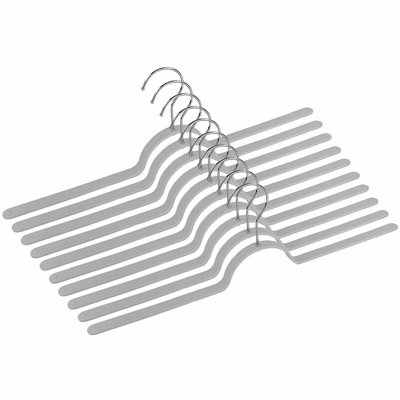 Adelbjrno Plastic Standard Hanger for Dress/Shirt/Sweater
