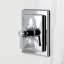 Robinet de baignoire et de douche à pression équilibrée à poignée simple Kingston Brass-103801753