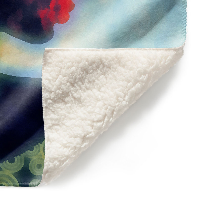 Hand Woven Throw Blanket, 68" x 80"