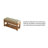 Avana Cotton Upholstered Storage Bench-1269659737