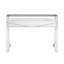 Bureau à 2 tiroirs Serrano blanc ultrabrillant - Bureau élégant et fonctionnel-985018218