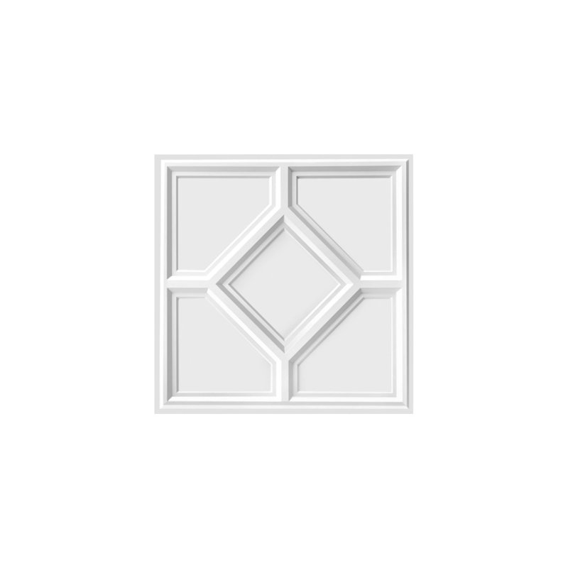 Paquet de 12 panneaux muraux, 24 x 24, blanc
