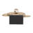 Aluminum Salma Gold Flower Statuary - Elegant Decorative Object-160313034