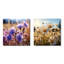 Zareen - Ensemble de 2 collages floraux carrés-101854882-101854888