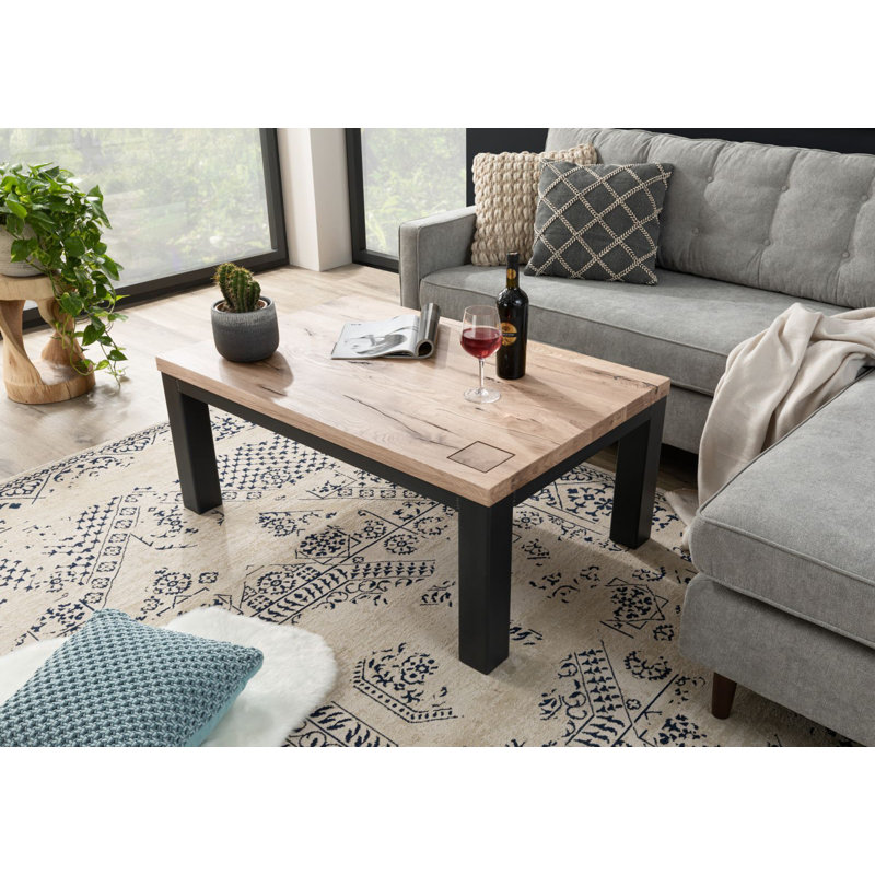 Villanders Four Leg Coffee Table, Light Brown