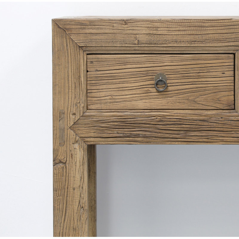 Asian Antique Solid Wood Sideboard with Drawers