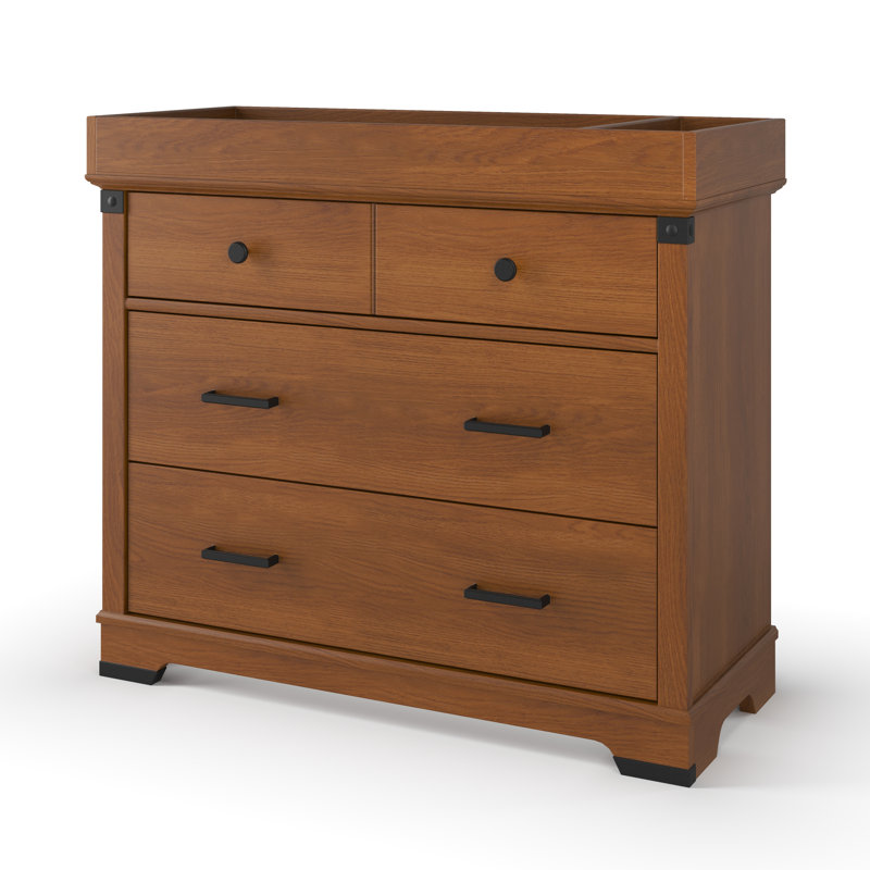 Redmond Kids 3 - Drawer Dresser, Coach Cherry