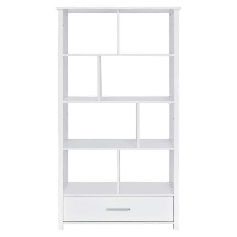 Bibliothèque de rangement Dylan, Blanc brillant