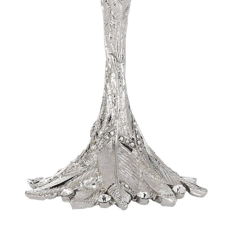 Preen Handmade Red Wine Glass, Silver