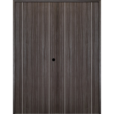 Porte double standard en bois manufacturé Palladio 2U