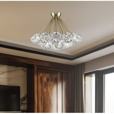 Plafonnier semi-encastré 19 lumières Konotopsky