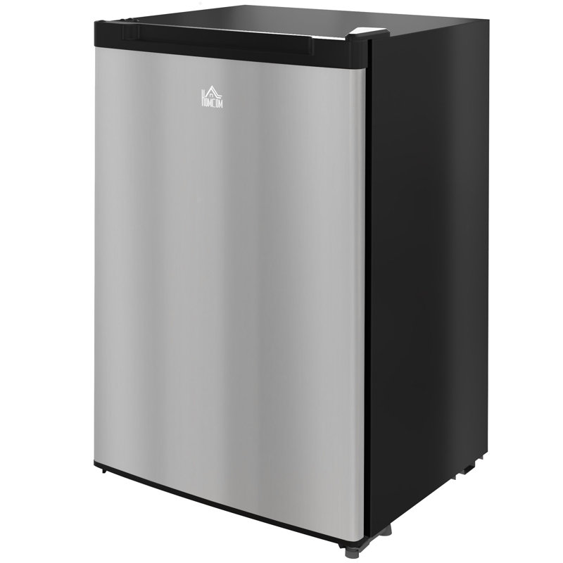 Upright Freezer, 3.0 Cubic Feet Compact Mini Freezer With Reversible Single Door And Adjustable Thermostat, Small Freezer For Home, Dorm, Apartment, Home Office