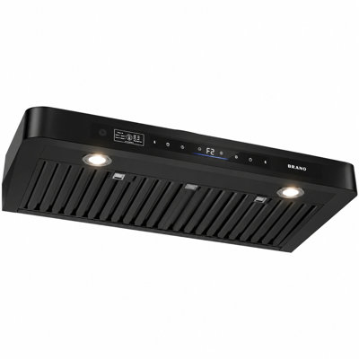 36 Inch Under Cabinet Range Hood 900 Cfm Stainless Steel Stove Hood With Voice/gesture/touch Control