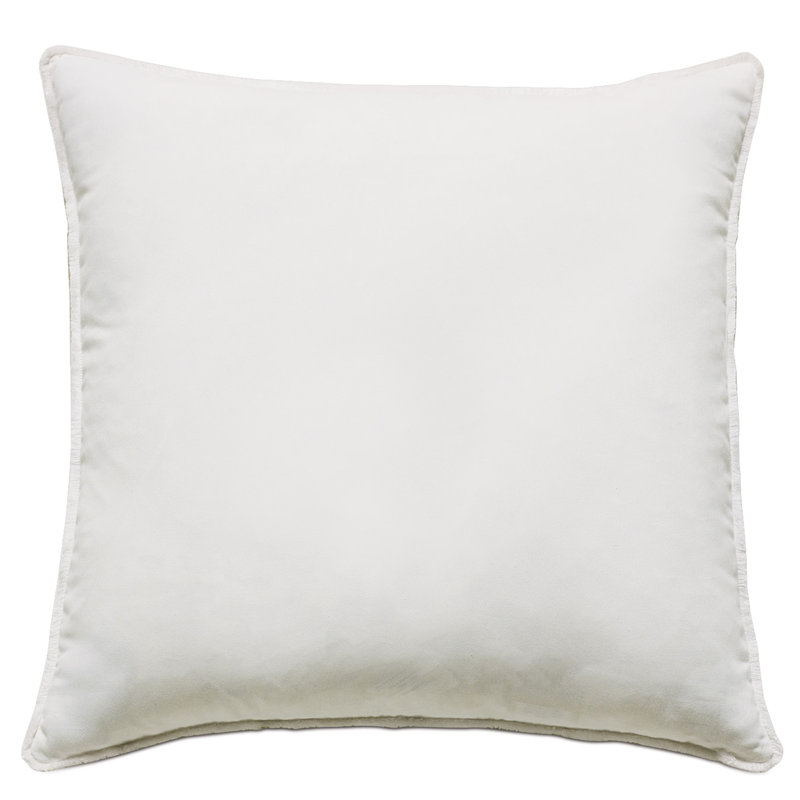 Charlie White Polyester Piece Sham