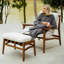Méridienne et repose-pieds Mid Century-121466851