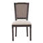 Chaise de salle à manger rembourrée Kelton-134284978-134284979