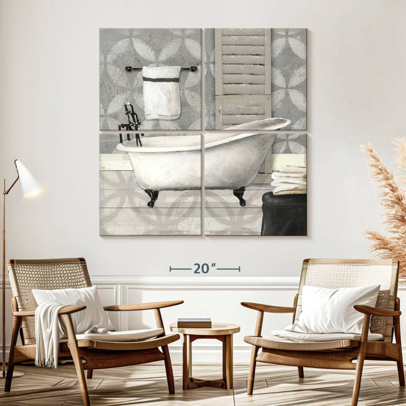 Lilie Gray Bath I