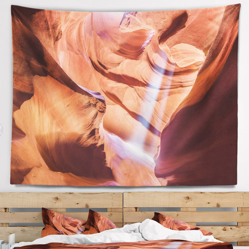 Tapisserie «Schafer Landscape Light to Antelope Canyon», H 50 po x l 60 po