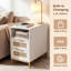 20 cm W Bedside Table