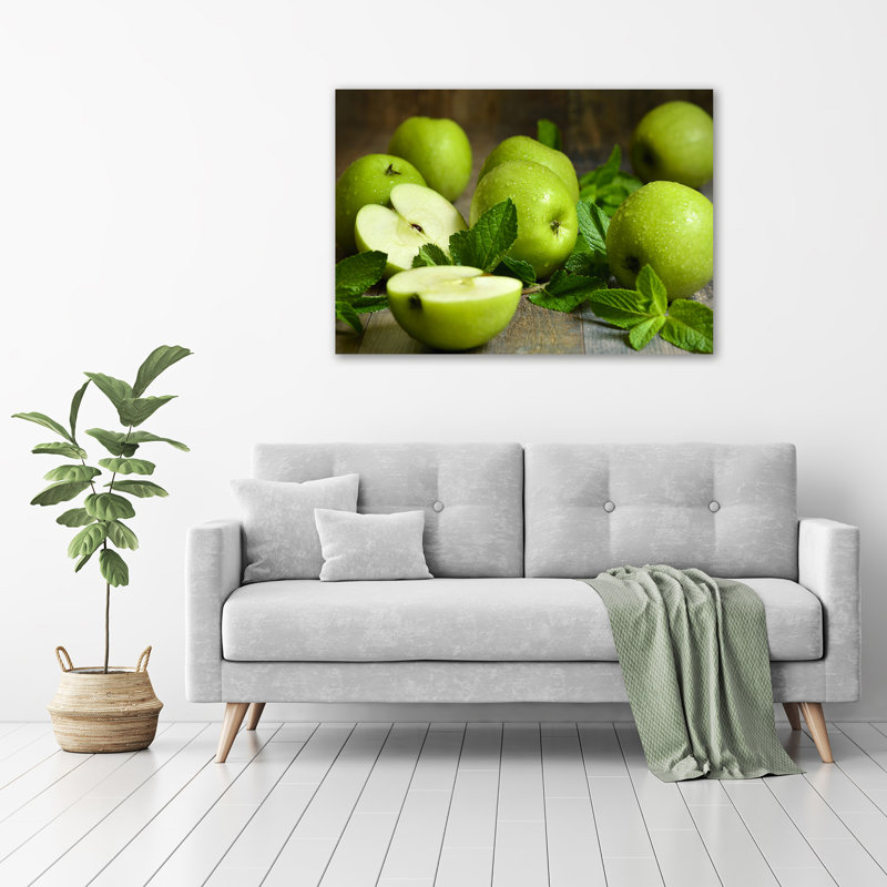 Green Apples - Wrapped Canvas Print