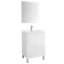 Ensemble de meuble-lavabo simple 23" avec miroir Jasso