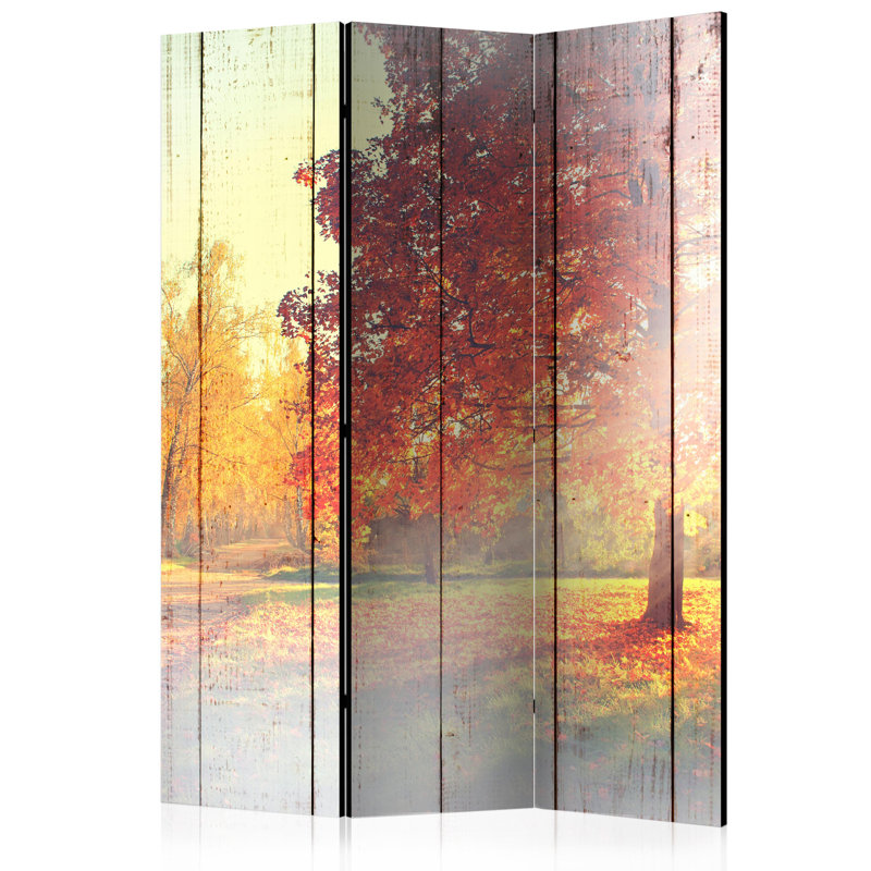 Masis 172cm H Folding Room Divider, 3
