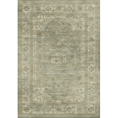 Evanoff Mouse Brown/Beige Area Rug
