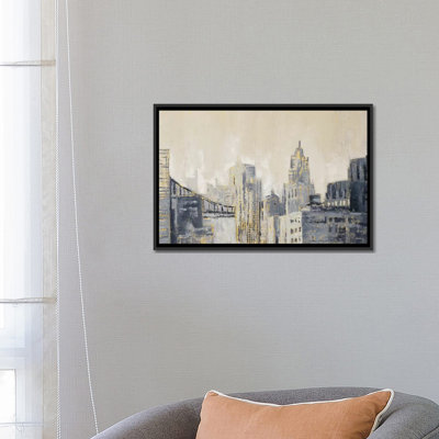 «Metropolis» par Liz Jardine - reproduction sur toile tendue
