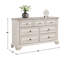 Commode à 7 tiroirs Oyler-895283716