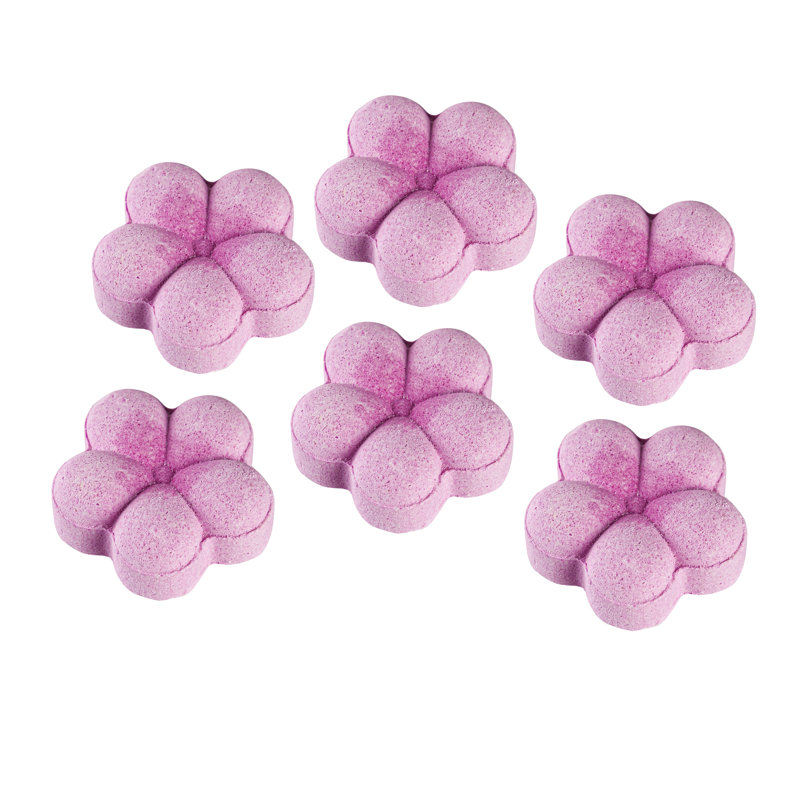 Vapeurs de douche en forme de fleur Bonachea, ensemble de 4
