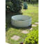 Jardinière ronde surélevée Anleolife 120 x 45 cm, blanc antique-33260516