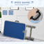 Table de toilettage pliable pour chien, table de toilettage pour chien de taille moyenne - bleu