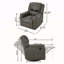 Fauteuil inclinable coulissant avec pivot-1575990393