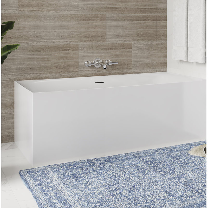 Baignoire de trempage Back-to-Wall 59 "x 30" Unwind