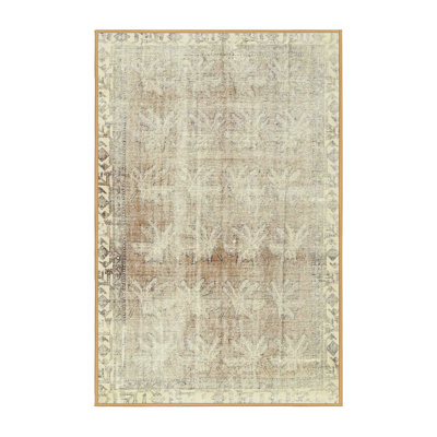 Tapis traditionnel beige / gris Celada