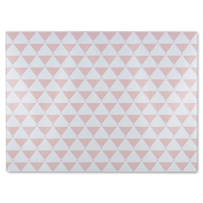 Triangles Glass Chopping Board