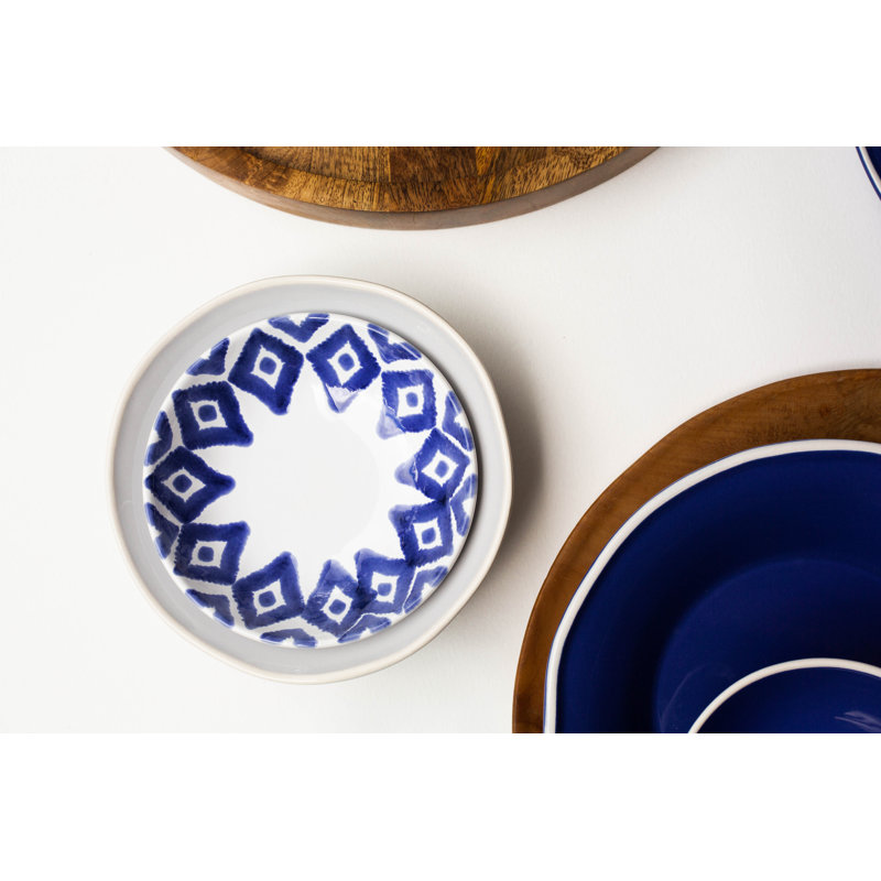 Santorini Handmade Ceramic Condiment Server
