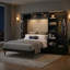 Lit escamotable avec rangement et lumières Murphy-130036320
